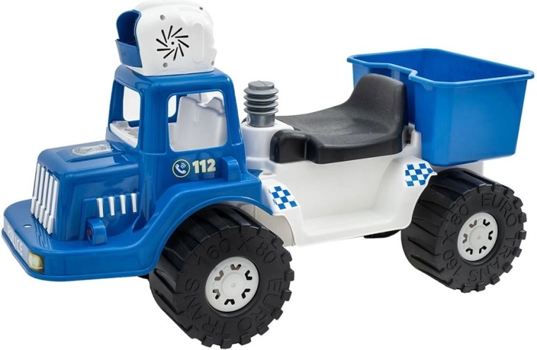Kinder-Polizei-Rutscher mit Seifenblasen BAYO 70 cm