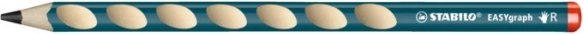 Ergonomischer Bleistift STABILO Easygraph für Rechtshänder dunkelblau