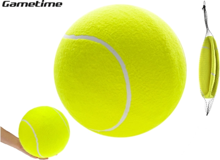 Riesiger Tennisball 24 cm im Netz GAMETIME