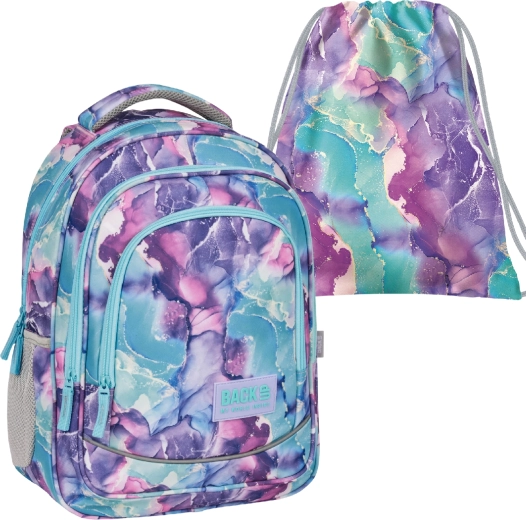 BackUP Schulset Fantazie 2in1 (Rucksack + Turnbeutel)