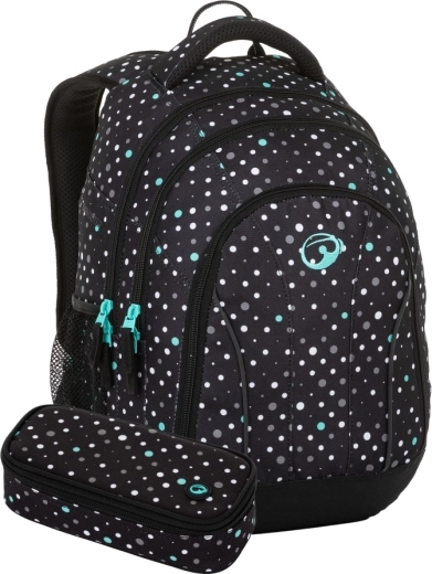 Bagmaster Supernova 23 Schüler-Schulset Schwarz-Türkis