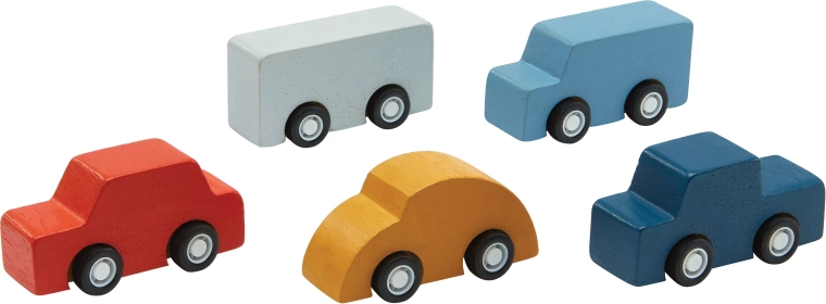 PlanToys Set Mini-Autos (5 Stk.)