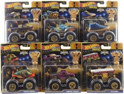 Hot Wheels Monster Trucks Bigfoot Trophy Champions – Sammlermodell 1:64