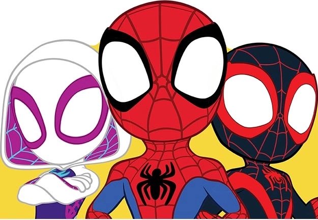 Meine Spidey-Malbücher