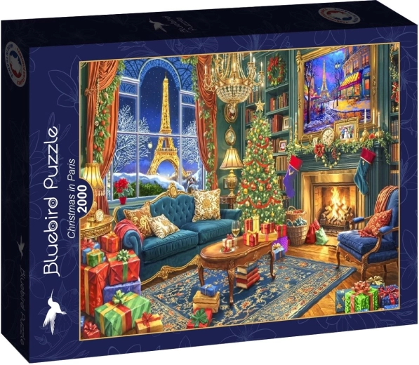 Bluebird Puzzle Weihnachten in Paris 2000 Teile