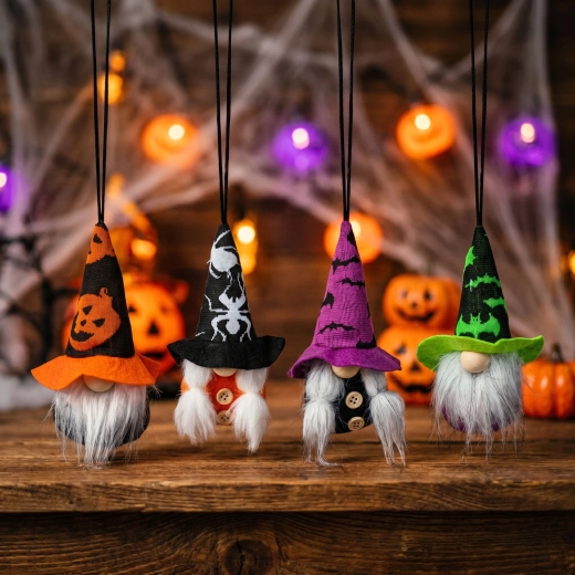 Halloween-Hängedekoration Wichtel – 1 Stück