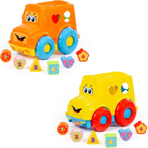 Kinder-Formensteckbus - 1 Stück