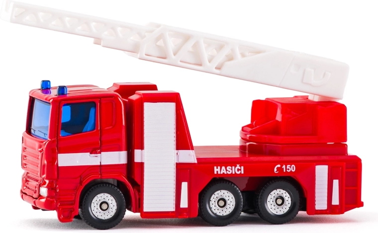Siku Feuerwehrwagen mit ausziehbarer Leiter – tschechische Version