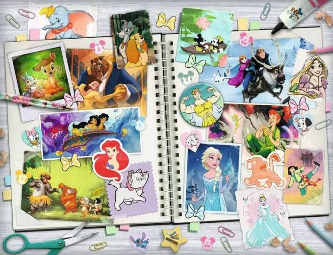 Ravensburger Puzzle Disney Scrapbook 2000 Teile