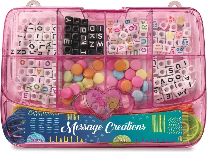 Clementoni Crazy Chic Freundschaftsarmbänder – rosa - 1 Stück