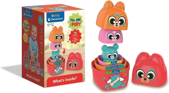 Clemmy Baby Matroschka 2-in-1 mit Tieren