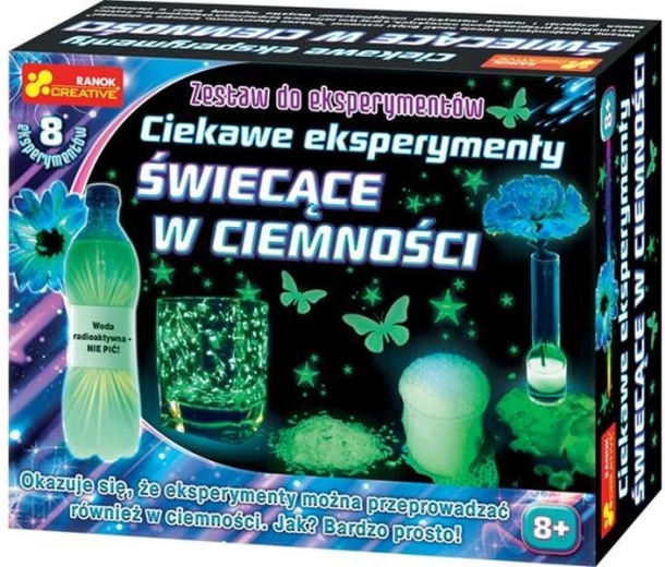 Ciekawe eksperymenty – leuchtet im Dunkeln (Experimentierset)
