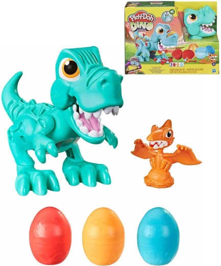 Play-Doh hungriger Tyrannosaurus mit Geräuschen – 1 Stück