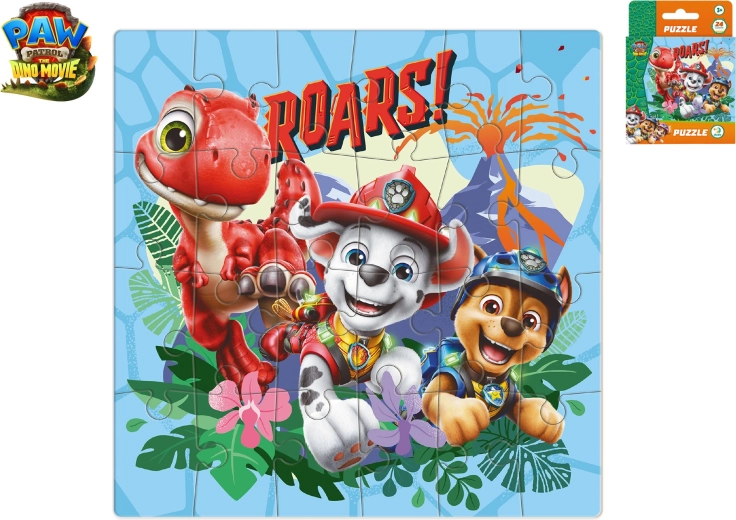 Puzzle Paw Patrol: The Dino Movie, 24 Teile