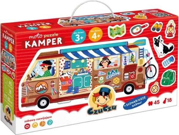 CzuCzu Moto-Puzzle Wohnmobil