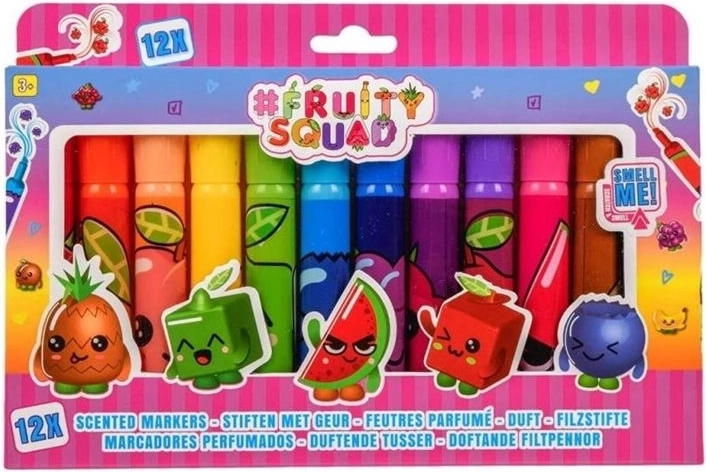 Fruity Squad duftende Filzstifte 12 Stk.