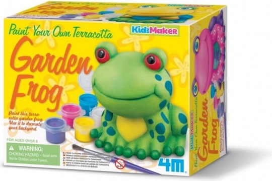 Kreativset Male deinen Gartenfrosch