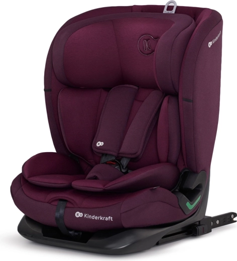 Kinderkraft Autokindersitz Oneto3 i-Size 76–150 cm mit ISOFIX, Cherry Pearl