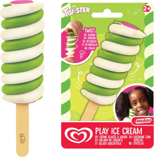 Casdon Algida Twister grünes Eis am Stiel – Spielzeug