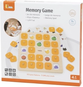 Großes Holz-Memo-Spiel Viga mit Bildern