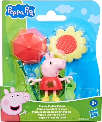 Hasbro Peppa Wutz – Spaß in Pfützen und Matsch, Peppa-Figur mit Zubehör