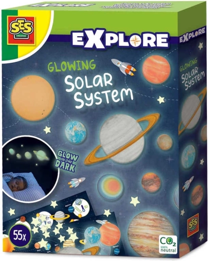 SES Creative Leuchtdeko für Planeten und Sterne