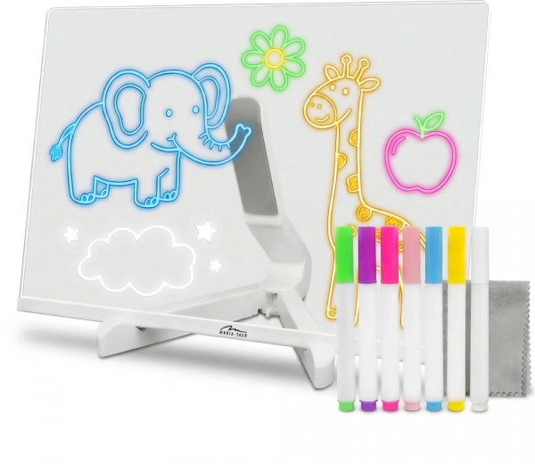 Media-Tech hinterleuchtete LED-Zeichentafel 30 × 20 cm