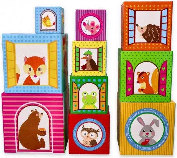 Faltbare Turm Lelin Waldklötze