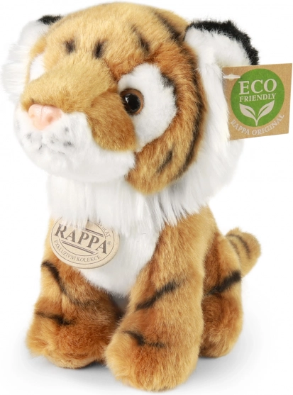 Plüsch-Tiger ECO-FRIENDLY sitzend 18 cm