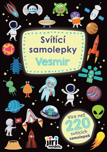Leuchtende Weltraum-Sticker (200 Stück)