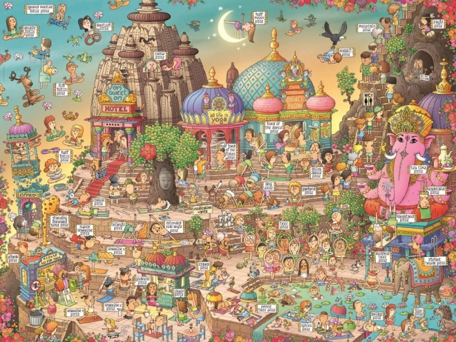 Puzzle Yoga-Land 1500 Teile HEYE