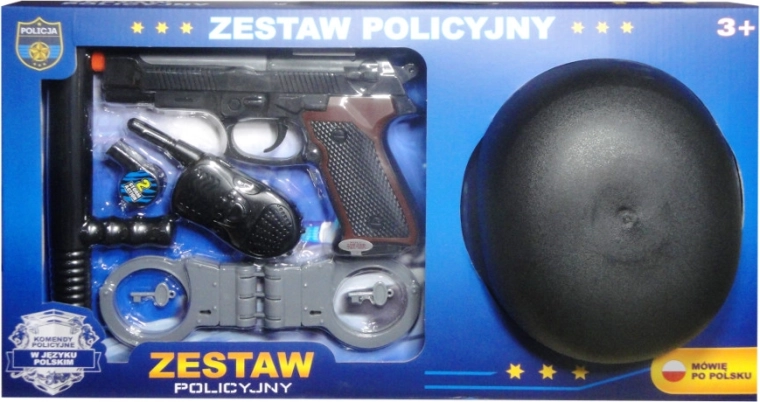 Polizei-Set mit polnischem Sprachmodul
