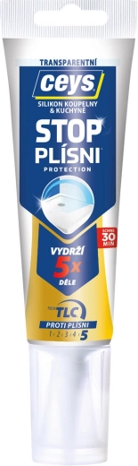 Transparenter Schimmelstop-Silikon 125 ml CEYS