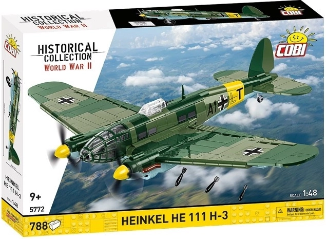 COBI Heinkel He 111 H-3 Flugzeug-Bausatz (1:48, 788 Teile)