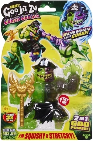 Goo Jit Zu Smash Strikers dehnbare Quetschfigur Rock Jaw