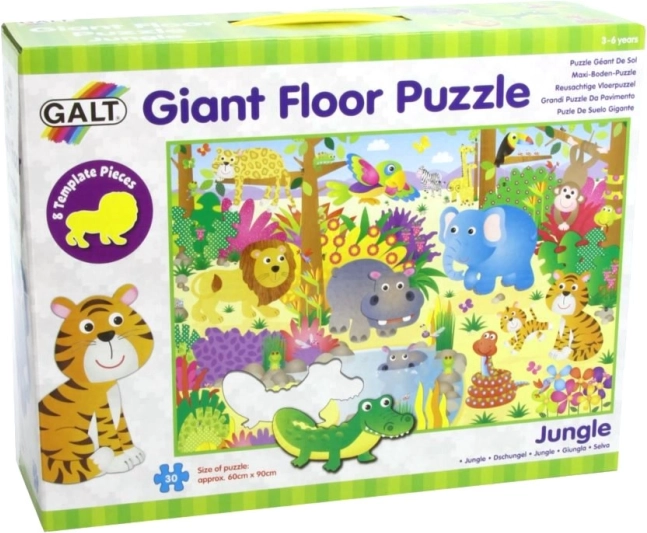 Galt Riesiges Bodenpuzzle Dschungel, 30 Teile