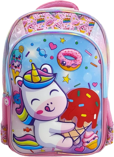 Leuchtender Schulrucksack Einhorn 43 cm