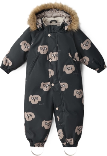 Leokid Winteroverall Hero Charcoal Puppy Gr. 92