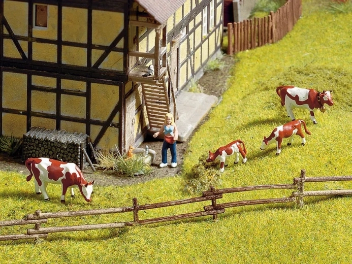 NOCH Set Holzzaun 100 cm (H0)
