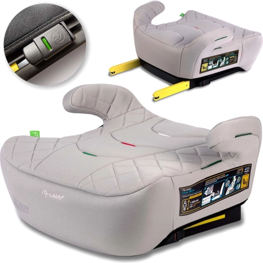 Autositz-Sitzerhöhung ISOFIX 22–36 kg NUKIDO Louis i-Size