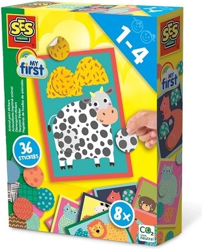 SES Creative My First Sticker-Spaß mit Tieren