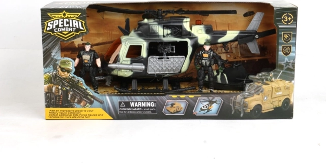 Militärhubschrauber mit Stauraum