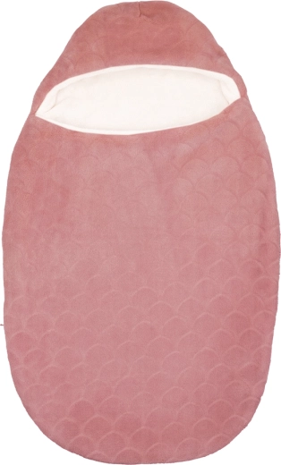 Nattou Kinder-Fußsack für Babyschale Lapidou Old Pink 70 cm