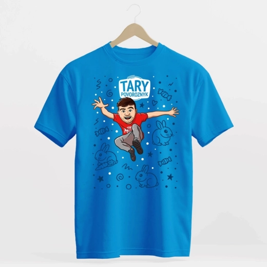 Tary Povoroznyk T-Shirt Ňufík blau