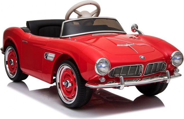 Batteriebetriebenes Auto BMW Retro Rot