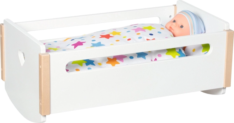 Puppenwiege mit Herz von Goki