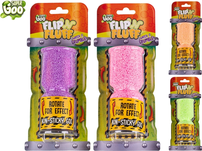 Kreative Modelliermasse Super Goo Flip and Fluff 25 g – 4 Farben