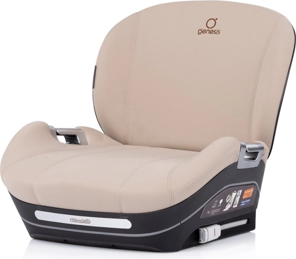 Sitzerhöhung fürs Auto CHIPOLINO Genesis i-Size mit ISOFIX, 125–150 cm, Latte