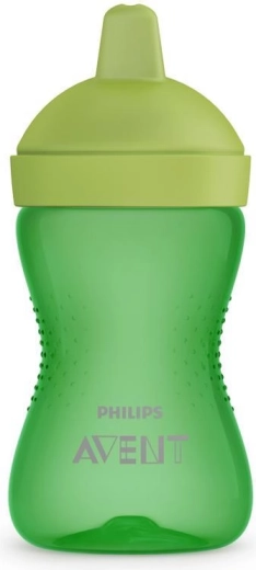 Philips Avent Becher Grippy mit harter Tülle 300 ml – grün