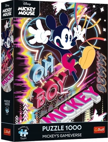 Puzzle Premium Plus Disney Mickey Mouse – Virtuelle Welt 1000 Teile - 1 Stück